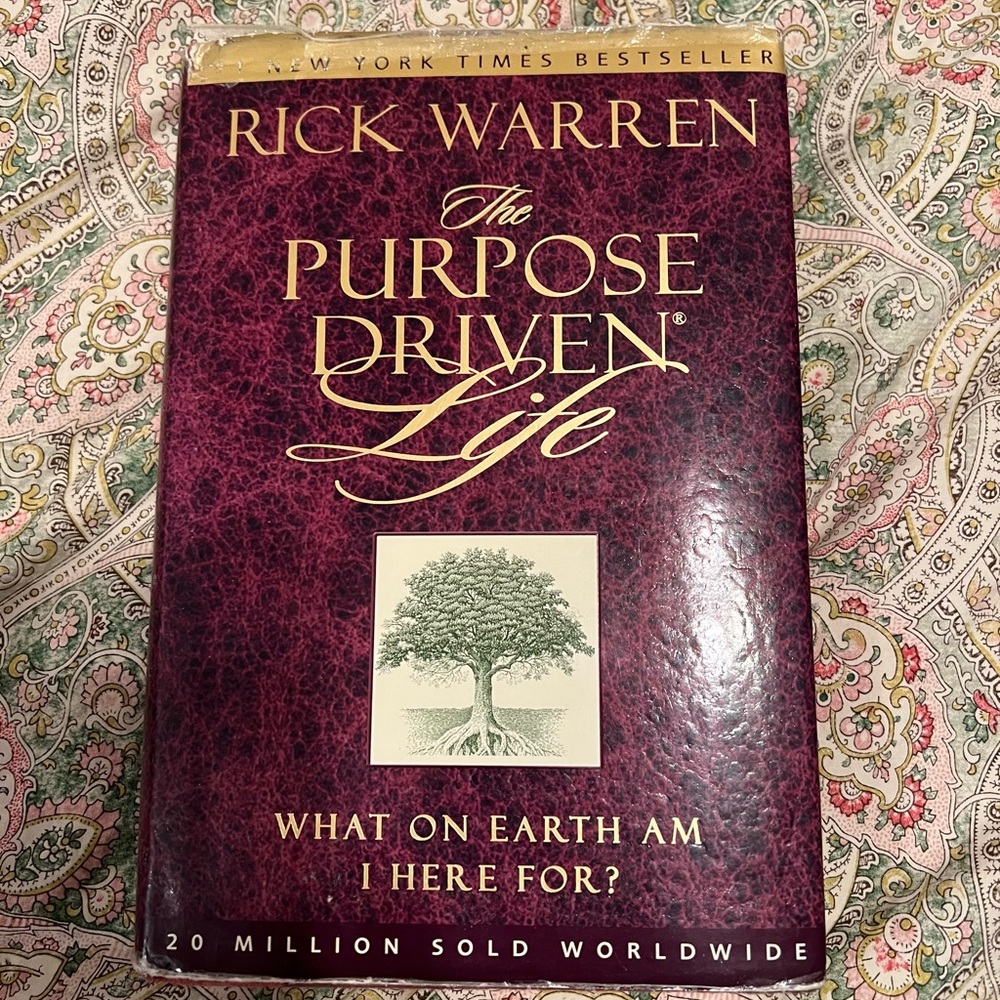 The Purpose Driven Life Book